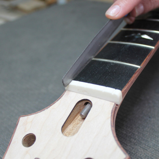 HOSCO DOUBLE EDGE NUT FILES FOR BASS GUITAR SET